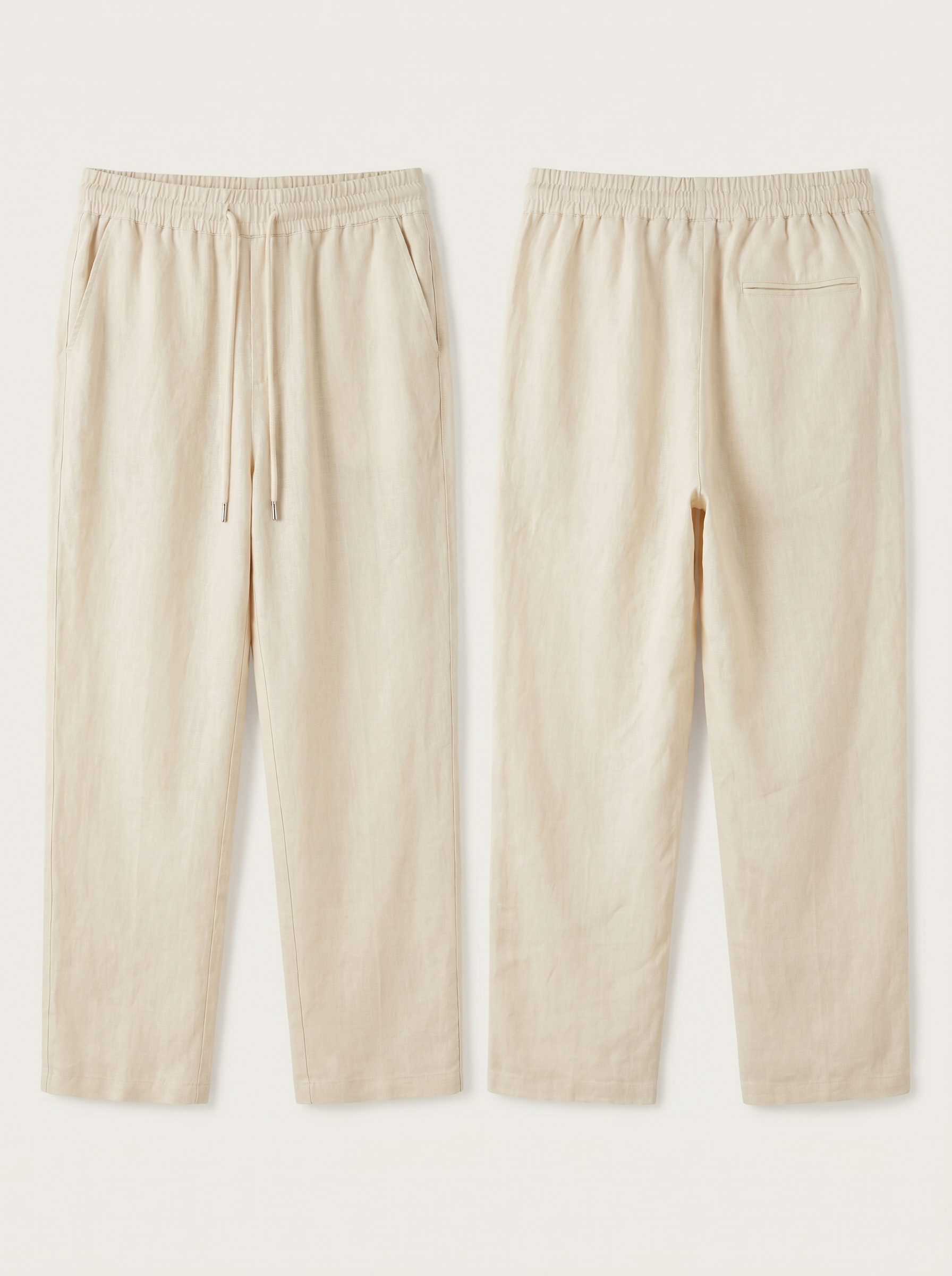 The Linen Drawstring Trouser